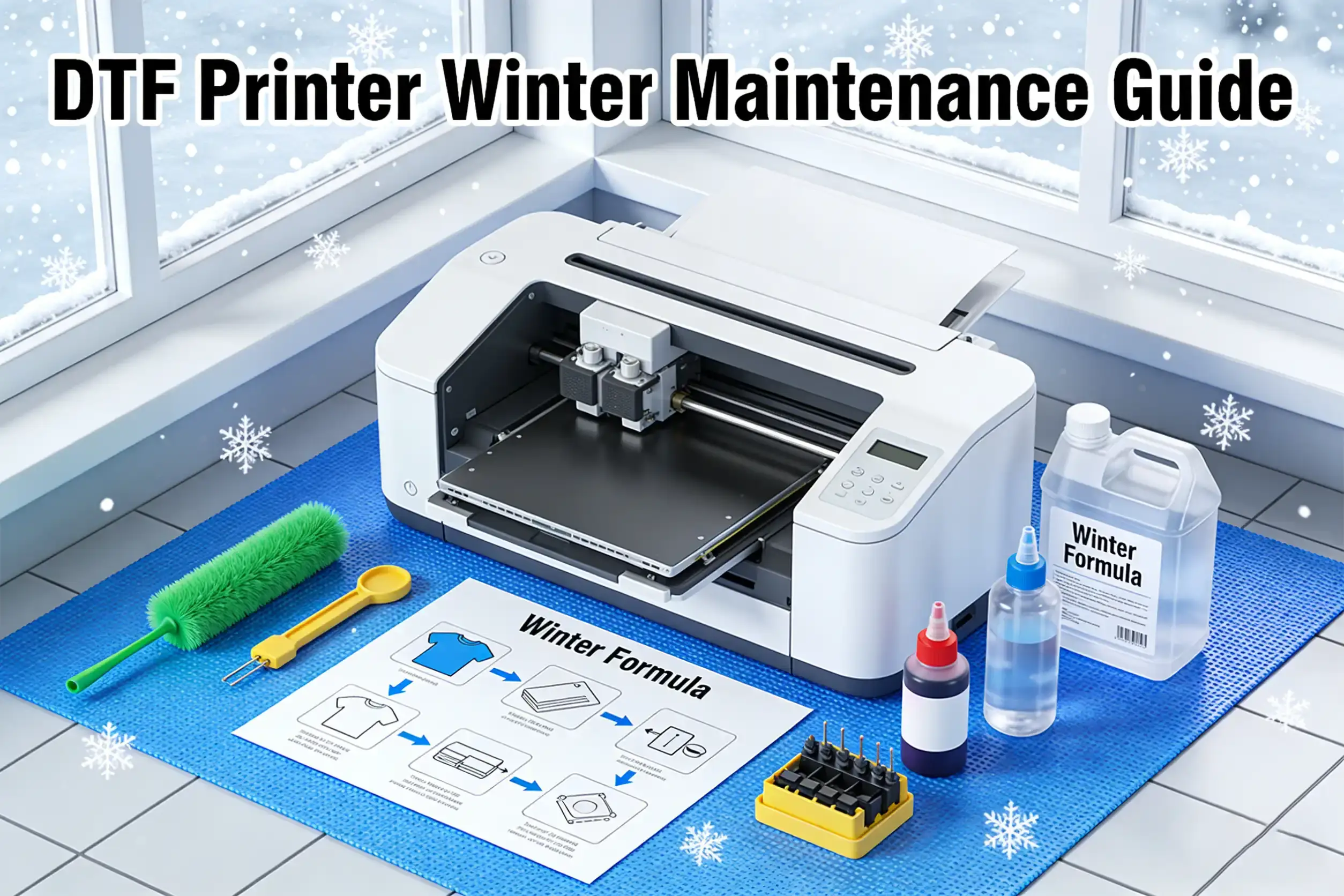 dtf printer winter maintenance 拷贝