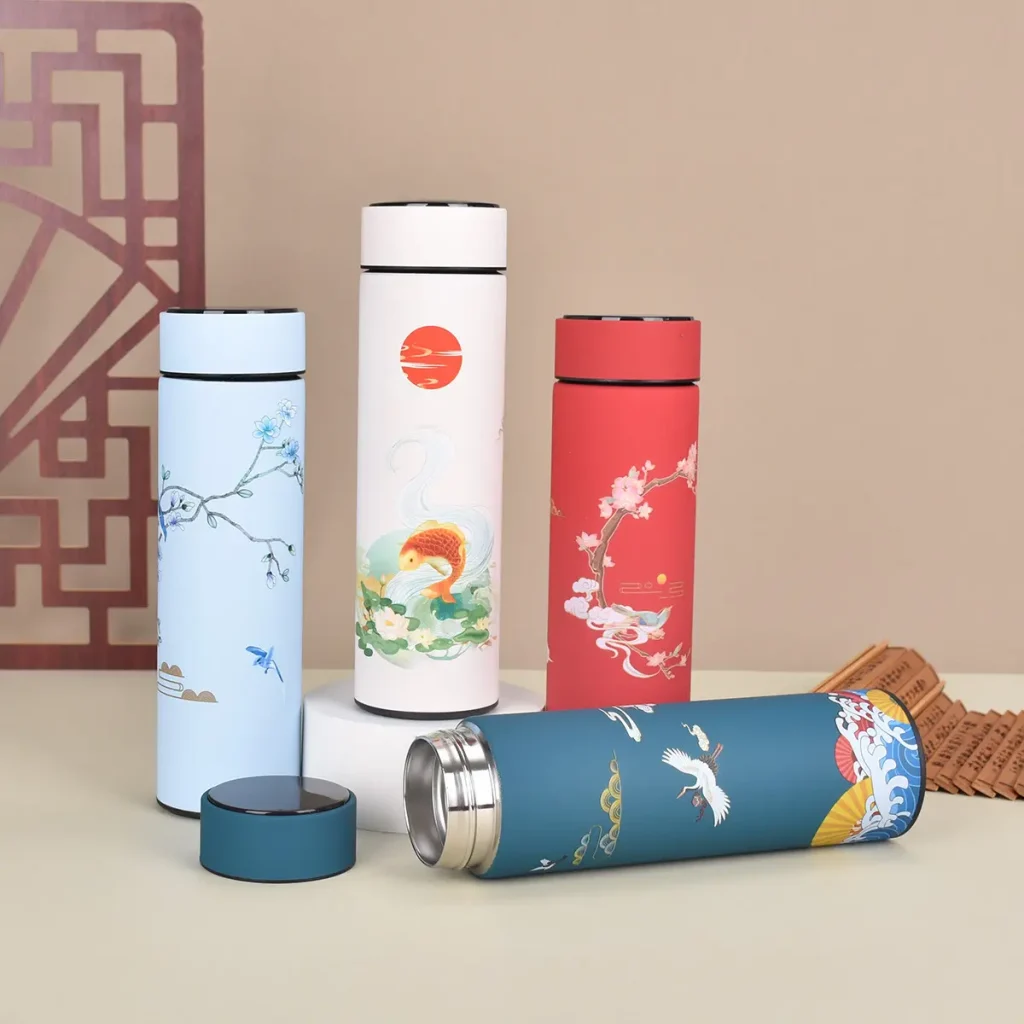 Traditional Chinese Style Insulated Mug 拷贝